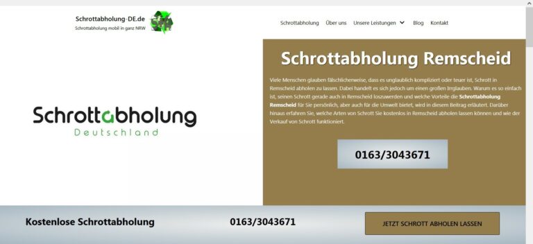 Schrott Ankauf Köln – Schrottabholung- Schrottverwertung Abholung sofort!