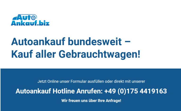 Autoankauf Duisburg – sofort Bargeld für alle Gebrauchtwagen.