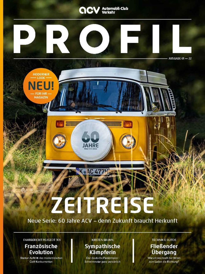 Automobilclub ACV präsentiert Mitgliedermagazin im neuen Look