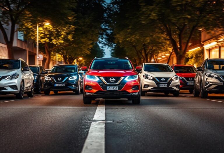 Anpassungsfähige Nissan Modelle für den urbanen Verkehr